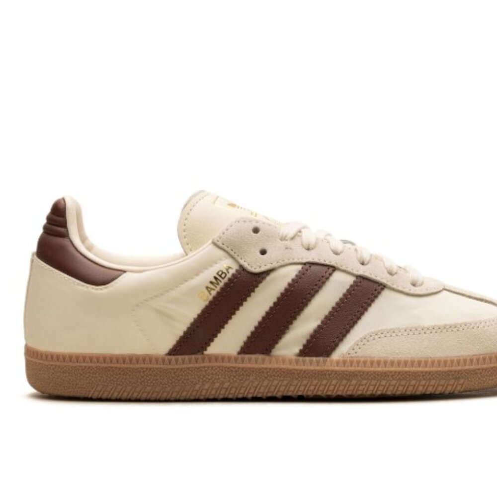 NWT - adidas Samba OG "Cream White/Preloved Brown" sneakers size M 8 / W…